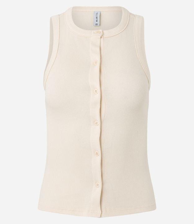 Regata em Ribana com Botões Frontais - 1