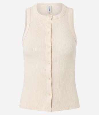 Regata em Ribana com Botões Frontais