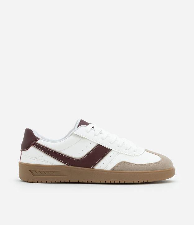 Tênis Chuteira com Recortes Contrastantes - 1