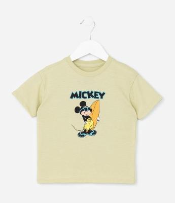 Camiseta Infantil com Estampa do Mickey - Tam 1 a 6 Anos