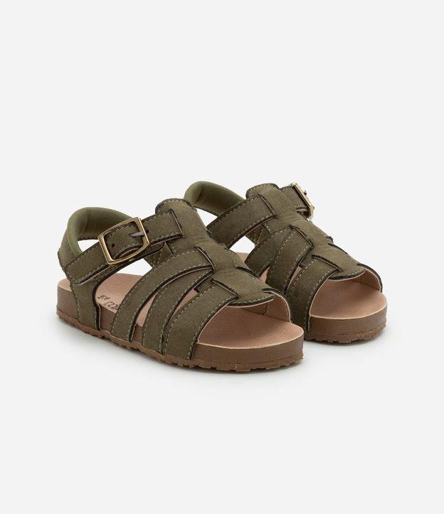 Sandália Infantil com Tiras Trançadas -Tam 20 ao 27 - 1