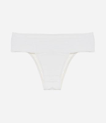 Biquíni Calcinha Pala Larga em Microfibra Texturizada