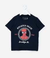 Camiseta Infantil com Estampa Homem-Aranha - Tam 3 a 10 Anos - 1