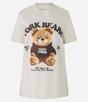 Camiseta em Algodão com Estampa Ursinho York Bears - 1