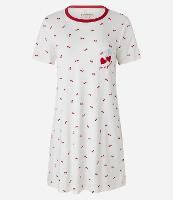 Camisola em Viscose com Estampa de Cerejinhas - 1