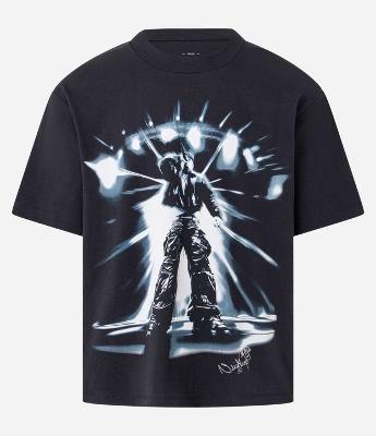 Camiseta Boxy em Algodão com Estampa Filho da Promessa Veigh