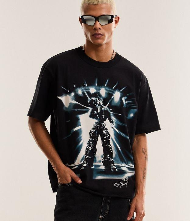 Camiseta Boxy em Algodão com Estampa Filho da Promessa Veigh - 2