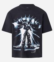 Camiseta Boxy em Algodão com Estampa Filho da Promessa Veigh - 1