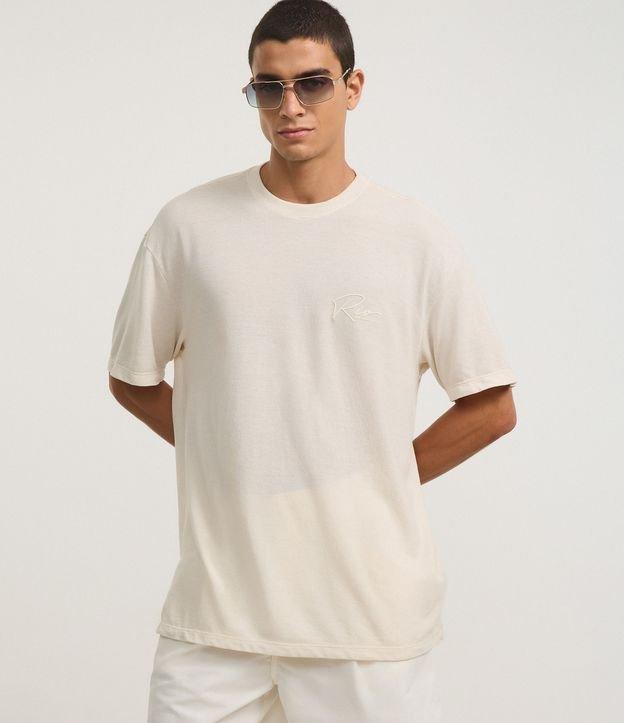Camiseta Relaxed em Algodão com Lettering em Revelo Rio - 2