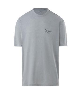 Camiseta Relaxed em Algodão com Lettering em Revelo Rio