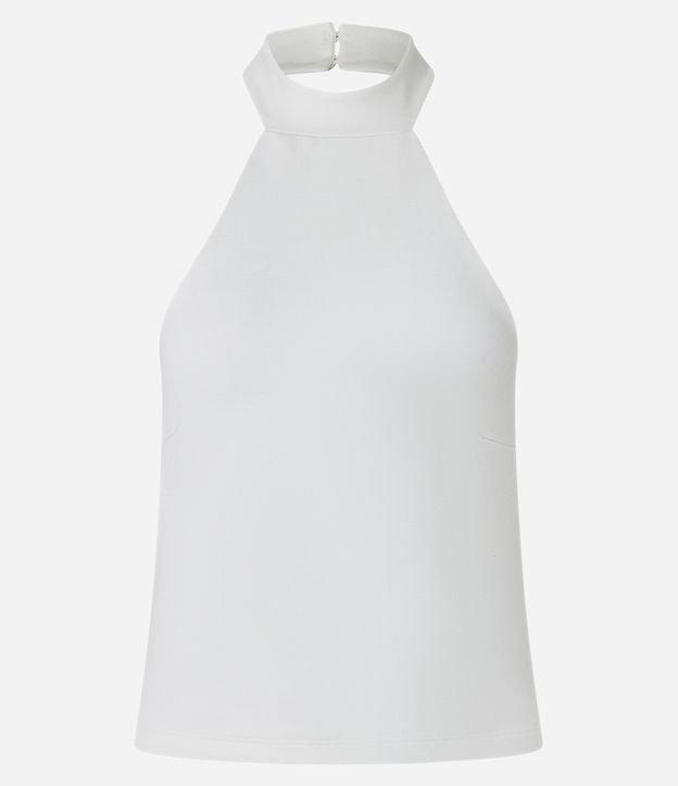 Blusa Frente única em Ponto Roma - 1