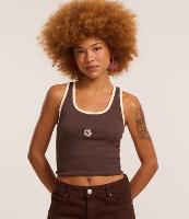 Regata em Ribana com Bordado de Hibisco e Viés Constrastante - 2