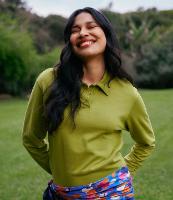 Blusa Texturizada em Algodão com Gola Polo - 2