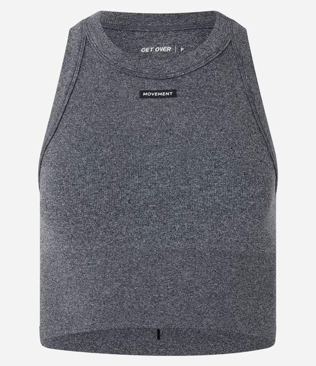 Regata Esportiva Seamless Texturizada com Emborrachado Movement - 1