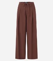 Calça Wide Leg Alfaiatada com Amarração - 1