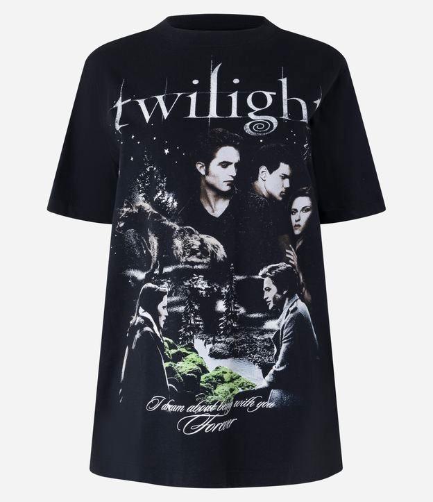 Camiseta em Algodão com Estampa Twilight - 1