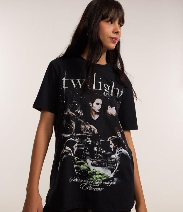 Camiseta em Algodão com Estampa Twilight - 2