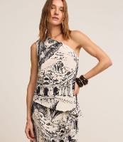 Blusa Ombro Só em Viscolinho com Estampa Parque Lage - 2