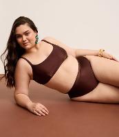 Biquíni Calcinha Hot Pants Microfibra Brilhante com Fio Duplo Curve e Plus Size - 2