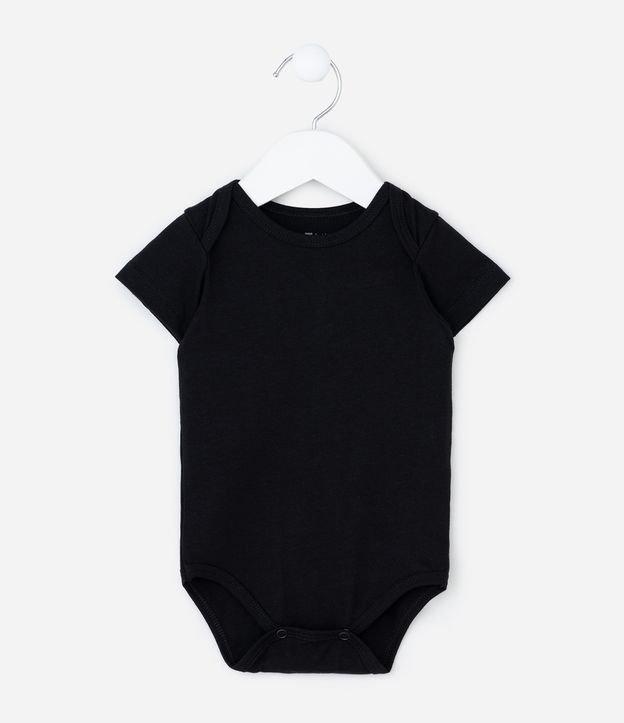 Body Básico Infantil em Cotton - Tam RN a 18 Meses - 1