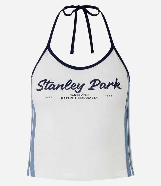 Top Frente Única em Algodão com Estampa Stanley Park - 1