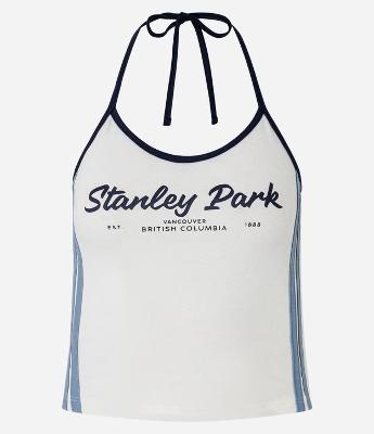 Top Frente Única em Algodão com Estampa Stanley Park