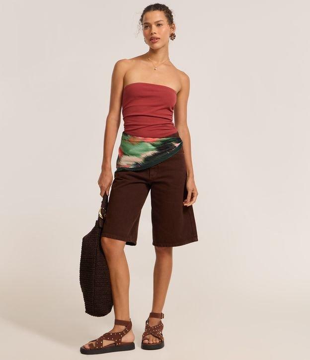 Blusa em Cotton com Franzidos Laterais - 2