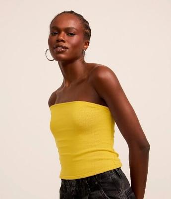 Blusa em Cotton com Franzidos Laterais