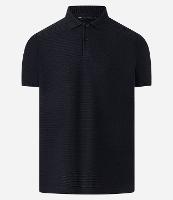 Camisa Polo Regular em Jacquard Texturizada - 1