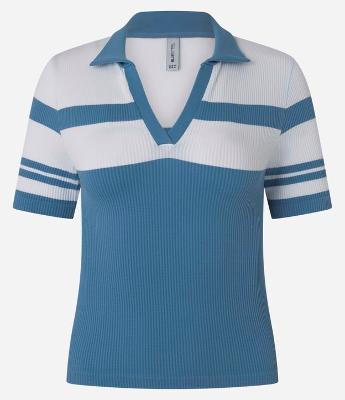 Blusa Polo Seamless Listrada