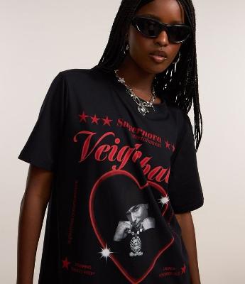 Camiseta em Algodão com Estampa Veigh Baby