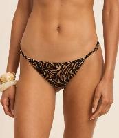 Biquíni Calcinha String em Microfibra com Estampa Animal Print Zebrada e Empina Bumbum - 2