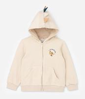 Casaco Infantil com Cristas de Dino - Tam 1 a 6 Anos - 1