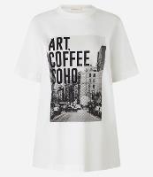 Camiseta em Algodão com Estampa Art Coffee Soho - 1