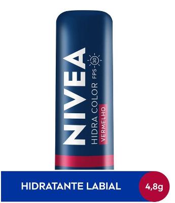 Hidratante Labial Hidra Color FPS30 Nivea