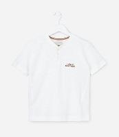 Camiseta Infantil Texturizada com Bordado Lettering - Tam 5 a 14 Anos - 1