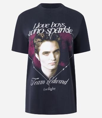 Camiseta T-shirt com Estampa do Edward de Crepúsculo