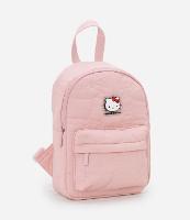 Mochila Infantil com Bolsinho Frontal e Estampa do Hello Kitty - Tam Único - 1