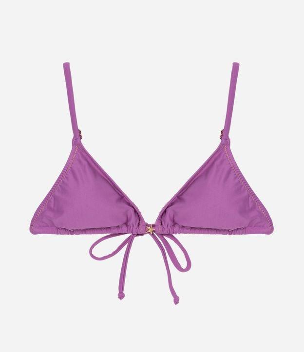 Biquíni Top Cortininha em Microfibra com Aviamento de Estrela - 1