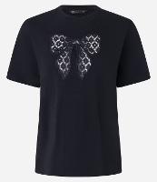 Blusa em Algodão com Laço Vazado e Flores de Renda - 1