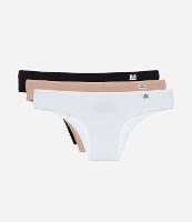 Kit 03 Calcinhas Biquíni em Algodão DelRio - 1