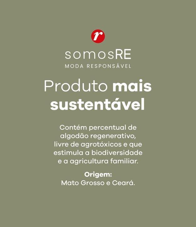 Camisa Boxy em Sarja com Bolso Grande - 2