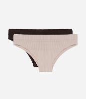 Kit 02 Calcinhas Biquíni Seamless DelRio - 1