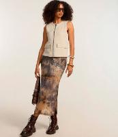 Colete em Alfaiataria com Bolsos e Lapela - 1