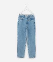 Calça Mom em Jeans com Pingentes de Frutinhas - Tam 5 a 14 Anos - 1