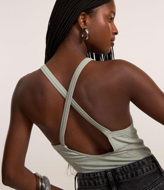 Body Seamless com Recorte Lateral Texturizado - 2