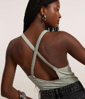 Body Seamless com Recorte Lateral Texturizado - 2