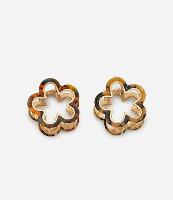 Kit 02 Piranhas de Cabelo com Formato Flor - 1