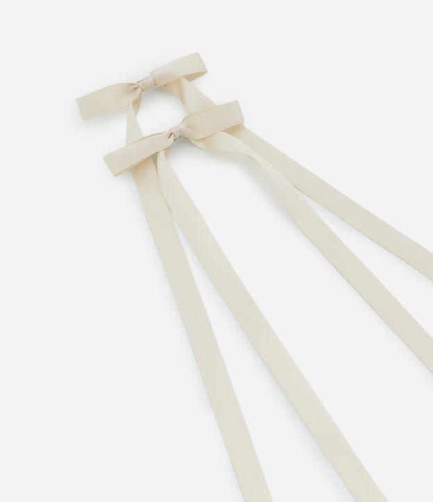 Kit 02 Presilhas De Cabelo com Formato Laços Alongados - 1