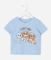 Camiseta Slim Infantil com Estampa Patrulha Canina - Tam 1 a 6 Anos - 1